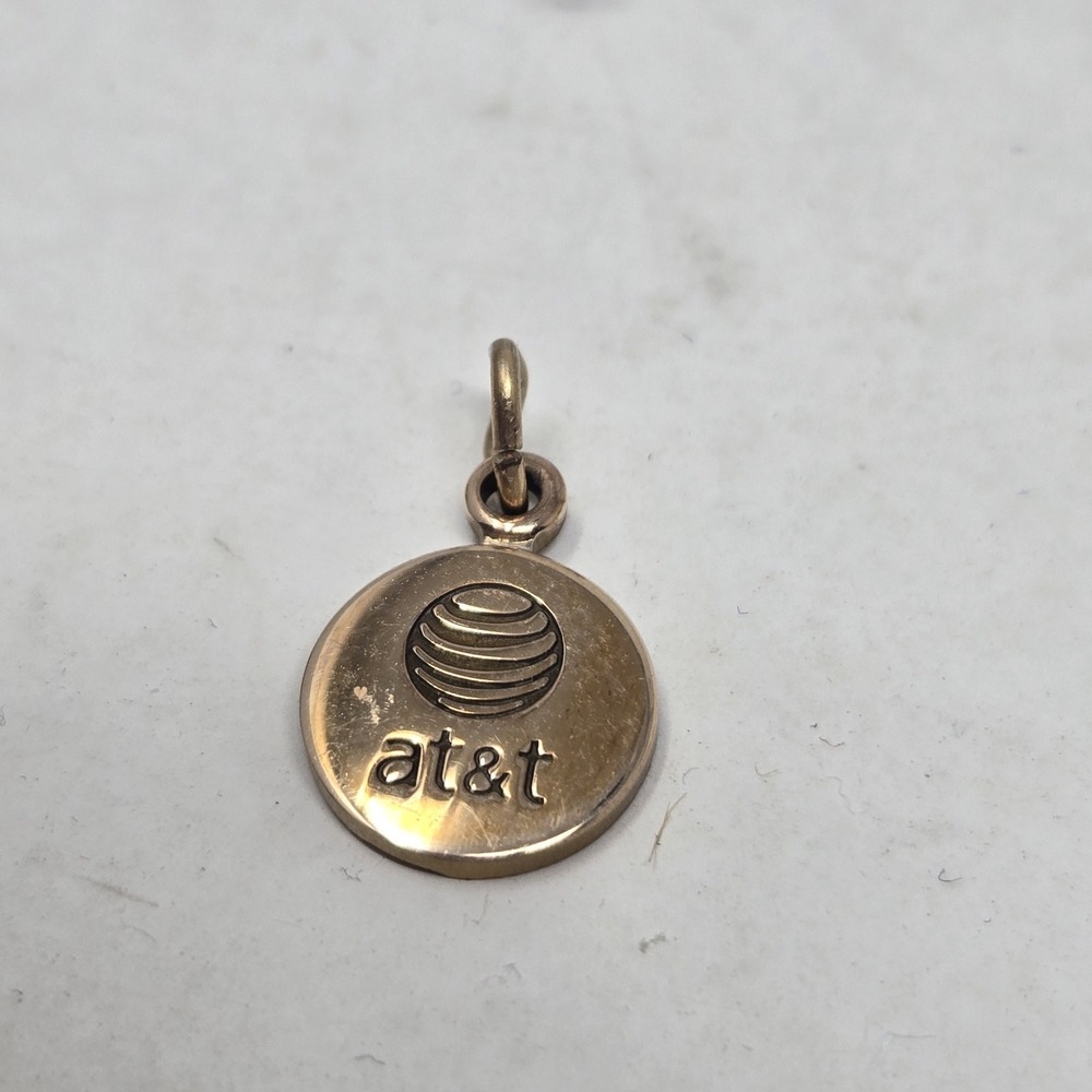1.28g 1/10 10KT AT&T‎ Gold Filled Pendant Vintage - O.C. Tanner
